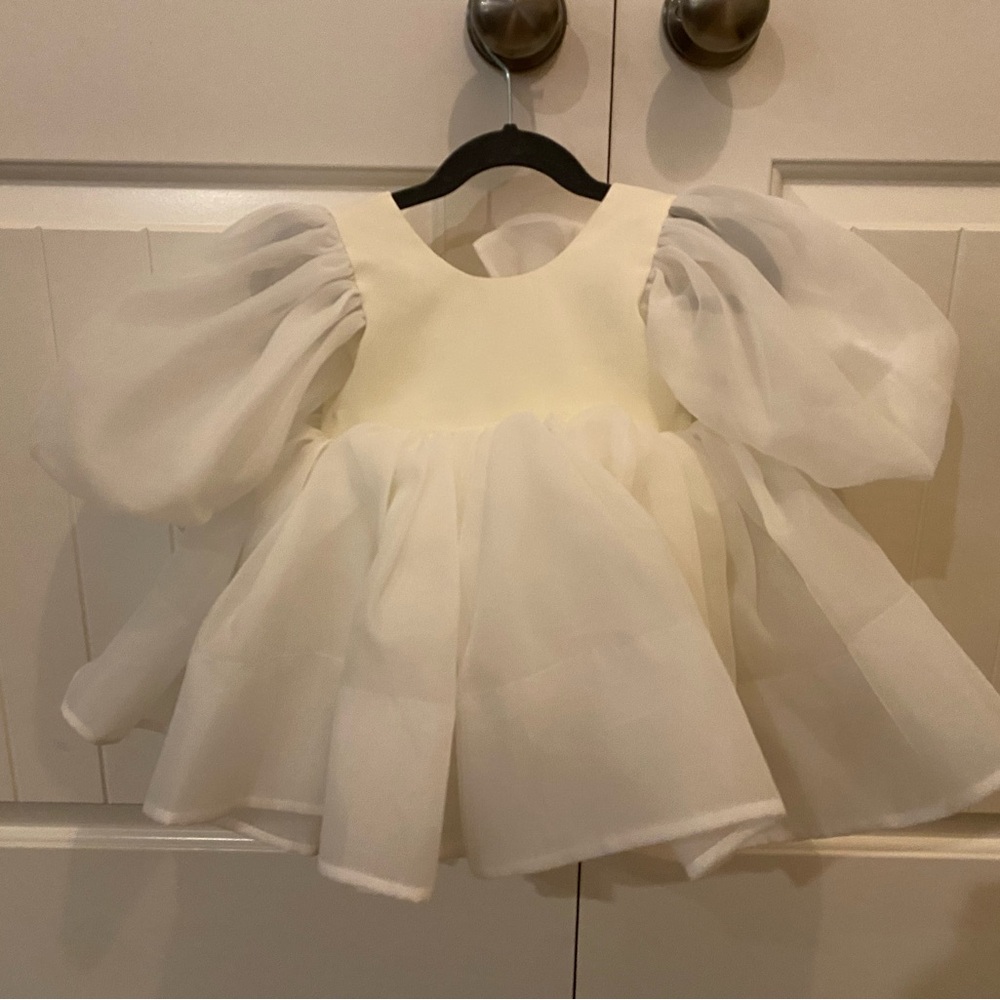 Ivory formal dress